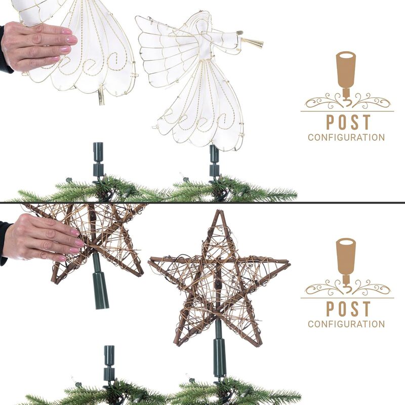 亚马逊Christmas Tree Topper Holder圣诞树装饰架旋转树顶稳定器|undefined