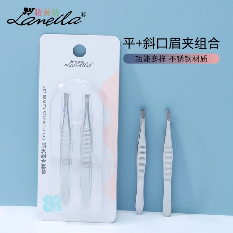拉美拉 Curlers for broades, razor, set, tweezers, 2 pieces