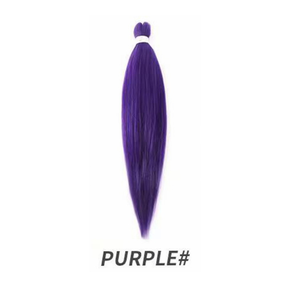 Extensiones de cabello EZ Hair EZ Wig, fáciles de trenzar, de fibra de baja temperatura, de un solo color o degradado, para peinados tipo rastas.