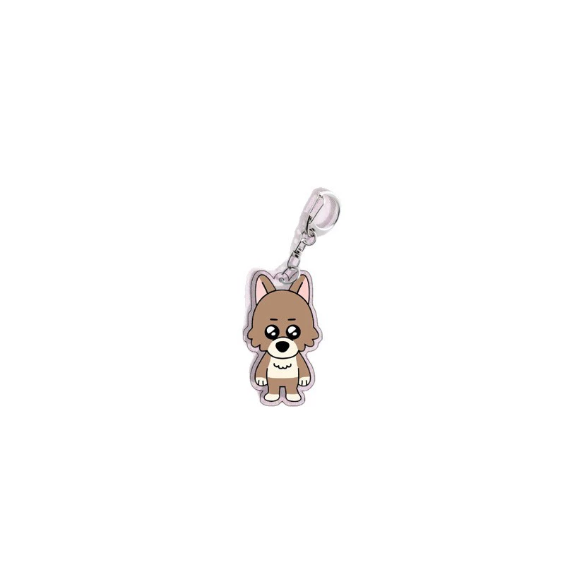 BOYNEXTDOOR peripheral BBNEXDO pendant IWOO bag acrylic school bag keychain 1251