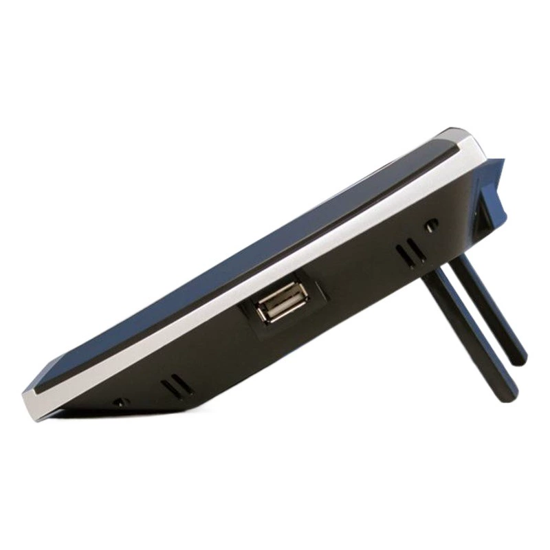 WS1080 сенсорный экран Маленькая Мини Бытовая Метеостанция машина прогноза погоды Анемометр дождемер