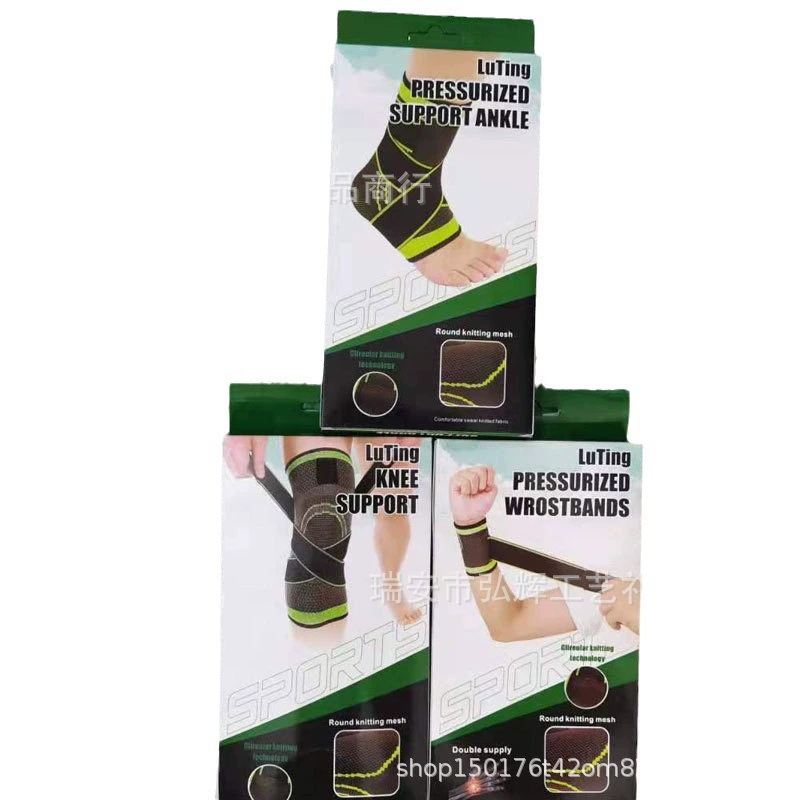 Sports knee pads, set, elastic tactics protective gear for gym