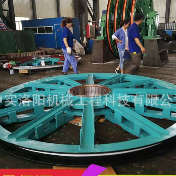 中实重机旧天轮改造新天轮加工矿用提升机配套导向轮天轮