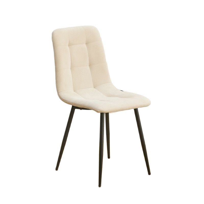 Silla de comedor doméstica de lujo ligera silla de respaldo nórdica moderna silla de comedor casual silla de comedor simple silla de comedor de hotel silla de comedor casera