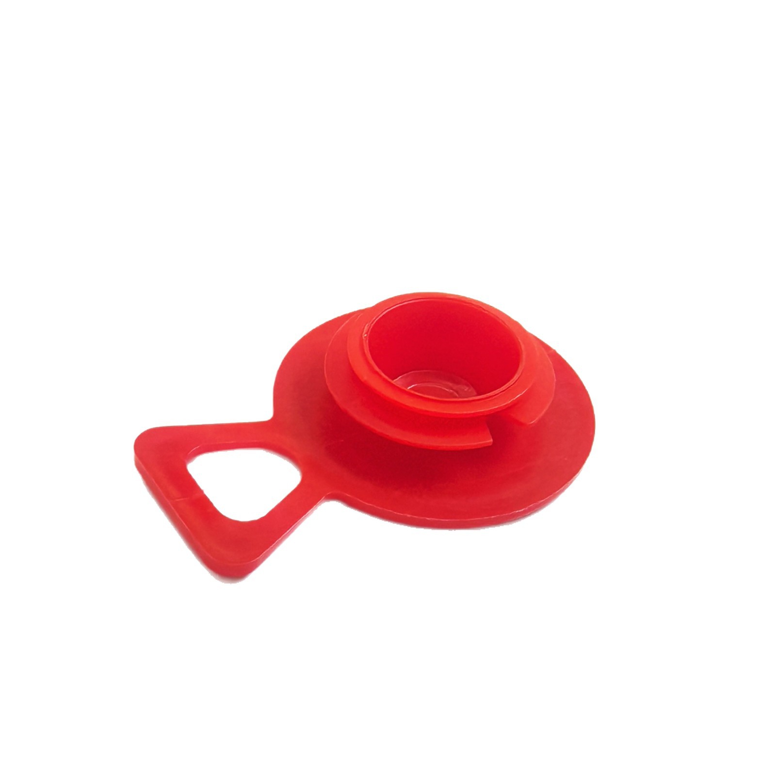 环保锥形塑料堵头红色易安装防尘耐用机械堵孔管塞密封保护塞子