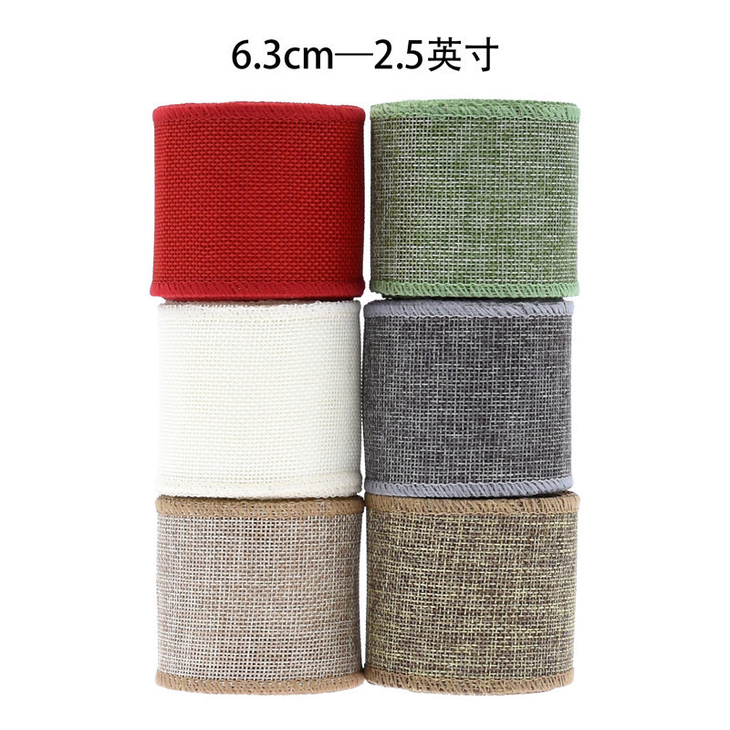 Amazon nuevo jardinería casera de color sólido borde cape arco decoración cape imitación de lino diy conjunto de accesorios