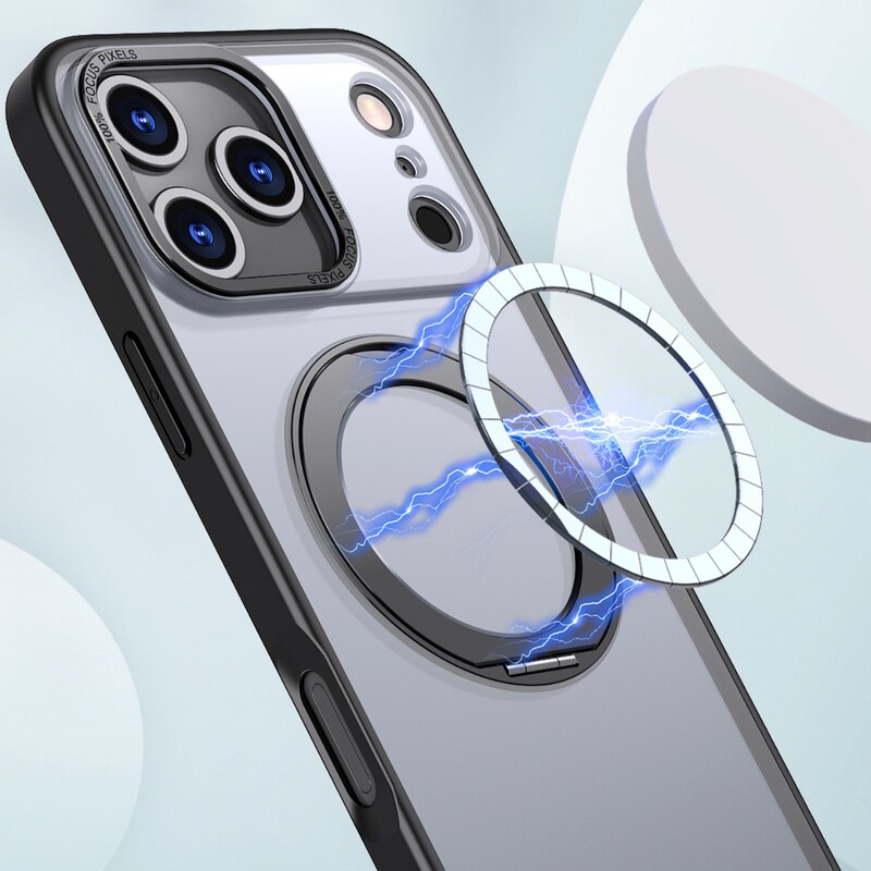 适用iPhone17Pro支点手机壳360旋转磁吸无感支架苹果16防摔保护壳|undefined