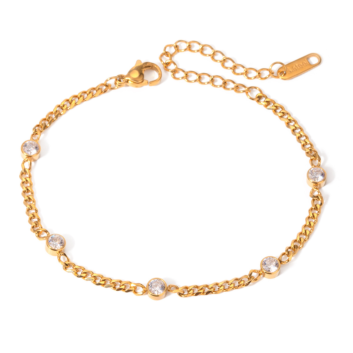 retro sophisticated bracelet stainless steel