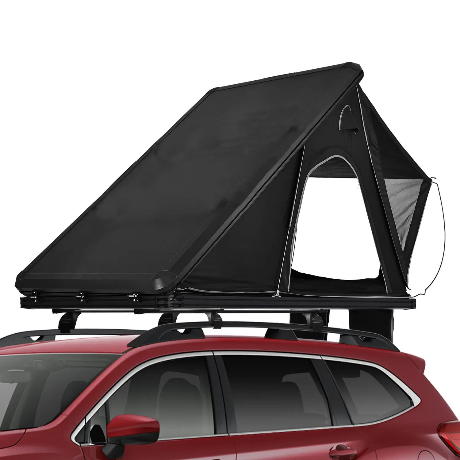 Fábrica de fuente puede personalizar al por mayor tiendas de techo triangular de aleación de aluminio sin construir SUV duro de apertura rápida