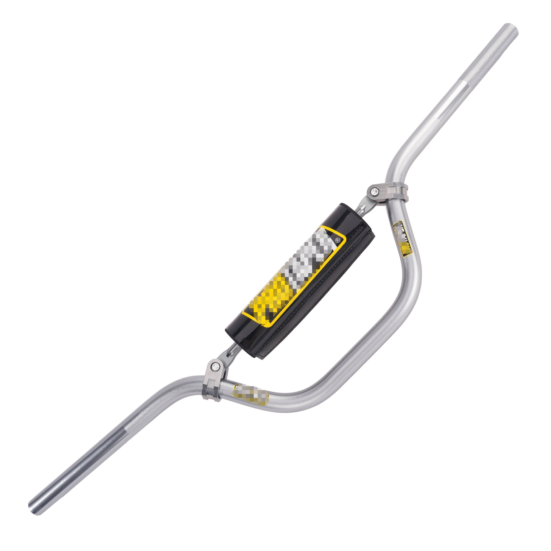 Tubo U de titanio + barra transversal + algodón protector de pecho