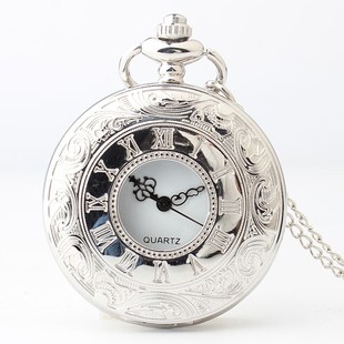 Кварцевые часы, классические карманные часы, ретро ожерелье, оптовые продажи