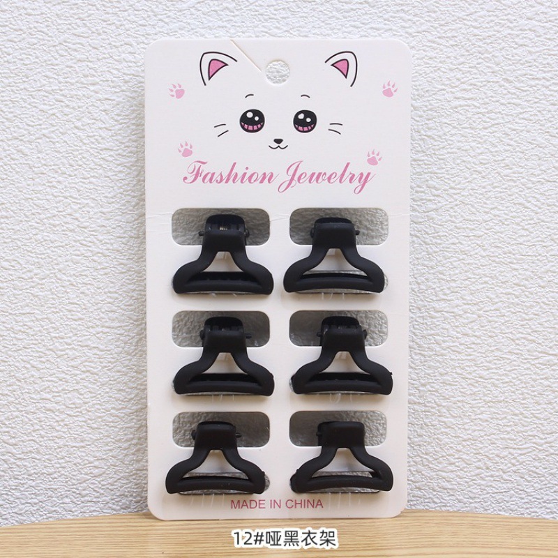 Pinza de pelo pequeña estilo shark clip – diseño minimalista, tendencia en redes