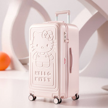 凯蒂猫KT行李箱女学生可爱粉色拉杆箱猫多功能大容量kt猫行李箱