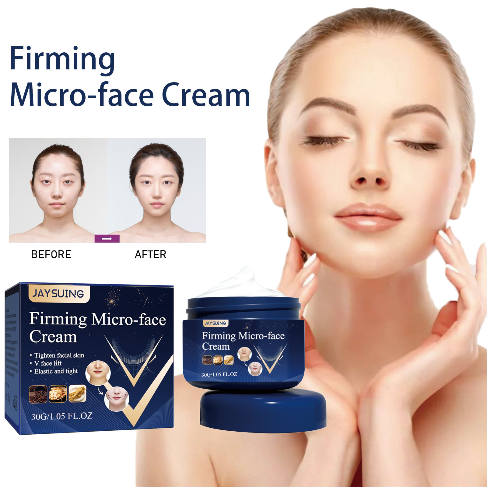 Jaysuing Face Cream Application