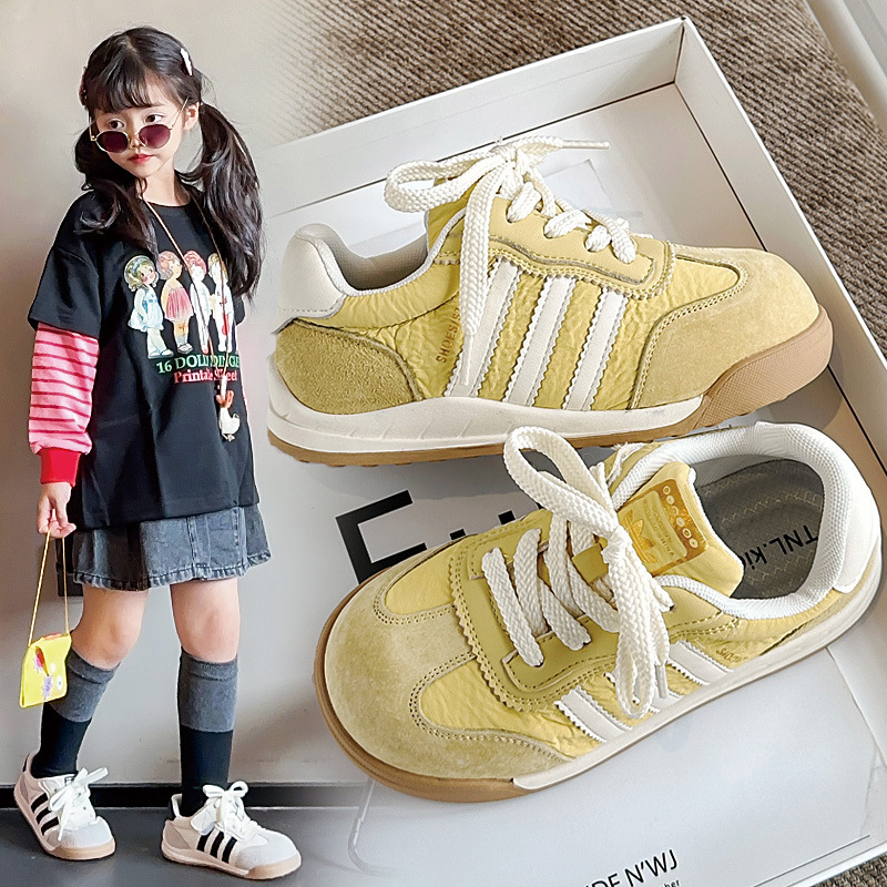 女童鞋2025新款儿童运动时尚轻便女童中大童小女孩休闲跑步阿甘鞋|undefined