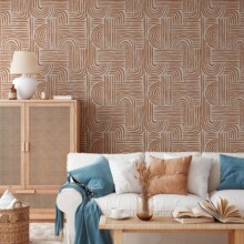 U 54451 Floral Pattern Wall Sticker С���»���ǽ�� �羳����
