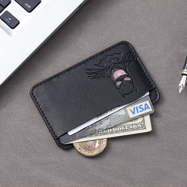 Cross-border Xiaohongshu card holder and ID holder, best-selling men's wallet, business classic short card holder, Batman card holder