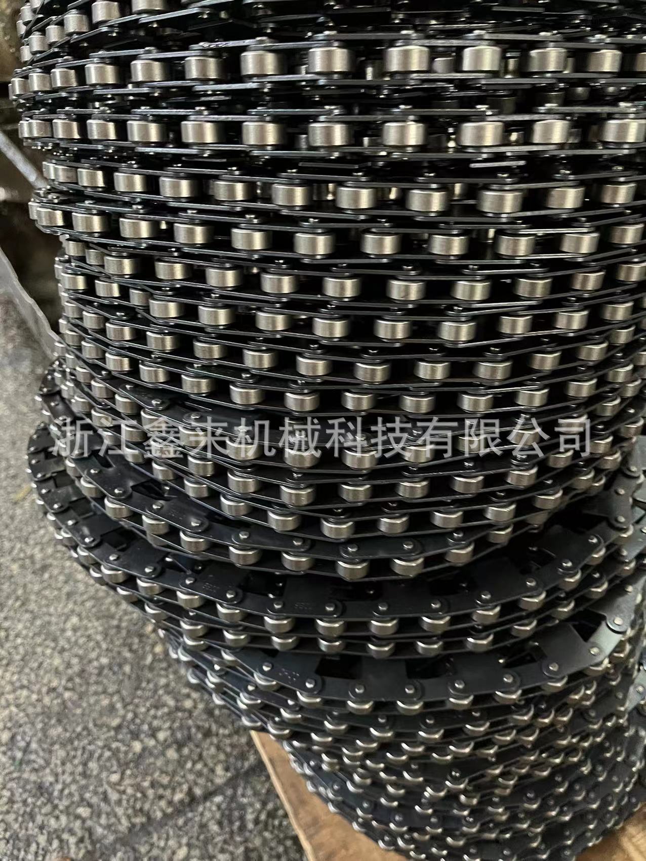 双节距C2060/C2080/C2100/C2120H(C224AH)大小滚子直板输送链条