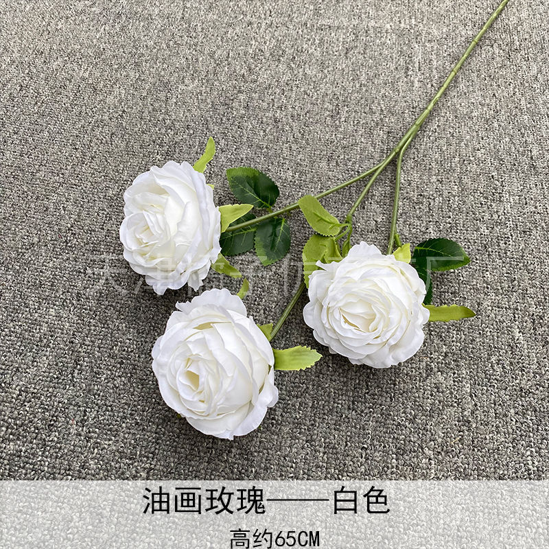 Flores de boda de alta calidad de flores de madera verde de bambú y lirio de pino masson de alta calidad