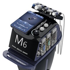 外国貿易 M6 黒曜石多機能皮膚管理器具美容室タッチスクリーン総合器具電子美容器具