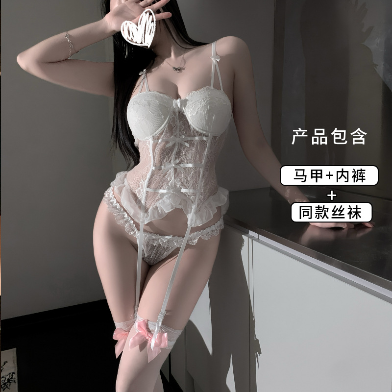 흰색 + 같은 스타일 양말 W38 흰색 분말