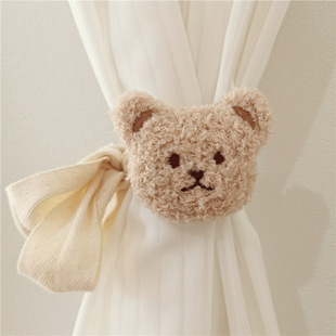 Ins New Scandinavian Cartoon Creative Cute Flower Curtain Gathering Straps Stereo Mosquito Net Tying Rope Tie Rope