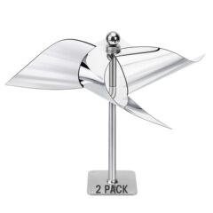 2つの部品の反射の風車の鳥の抑止器、回転式の鳥の抑止器、24時間365日の鳥の抑止器