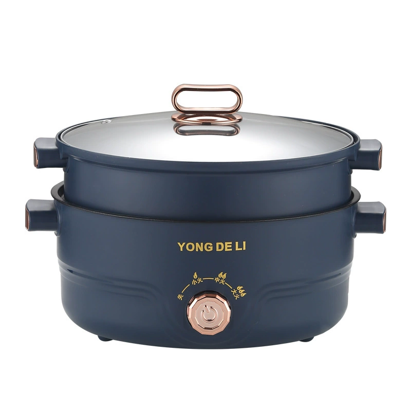 Multifunctional non -viscous electric boiled pot house fried noodles, cooking noodles, boiled pot knob switch switch, student dormitory hot pot