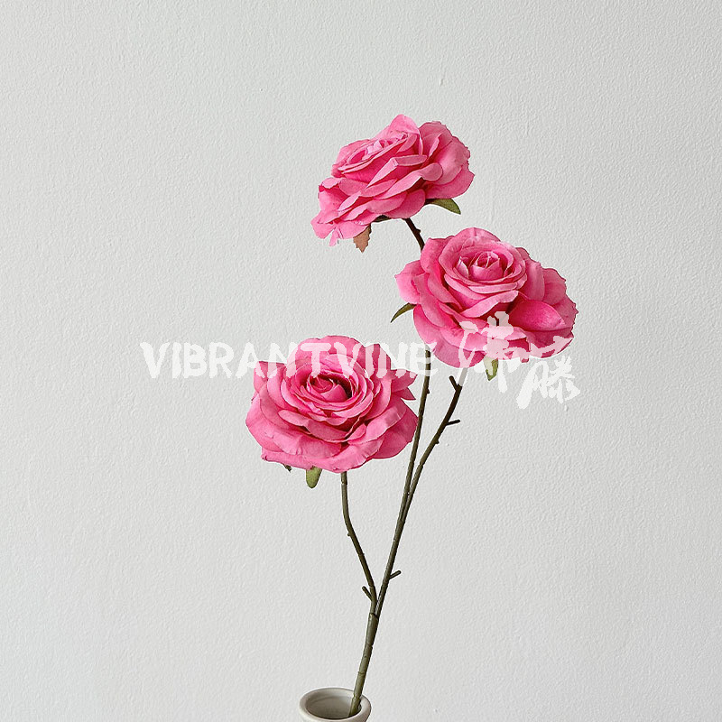 弗洛伊德玫瑰瀑布仿真花活动布景商场美陈网红打卡玫瑰花墙假花详情23