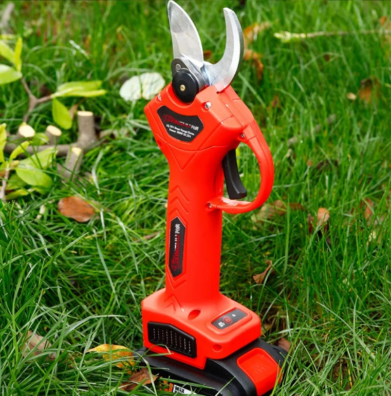 兴虎2.5锂电高枝电动剪刀无刷高空电剪刀伸缩修剪果园树枝剪