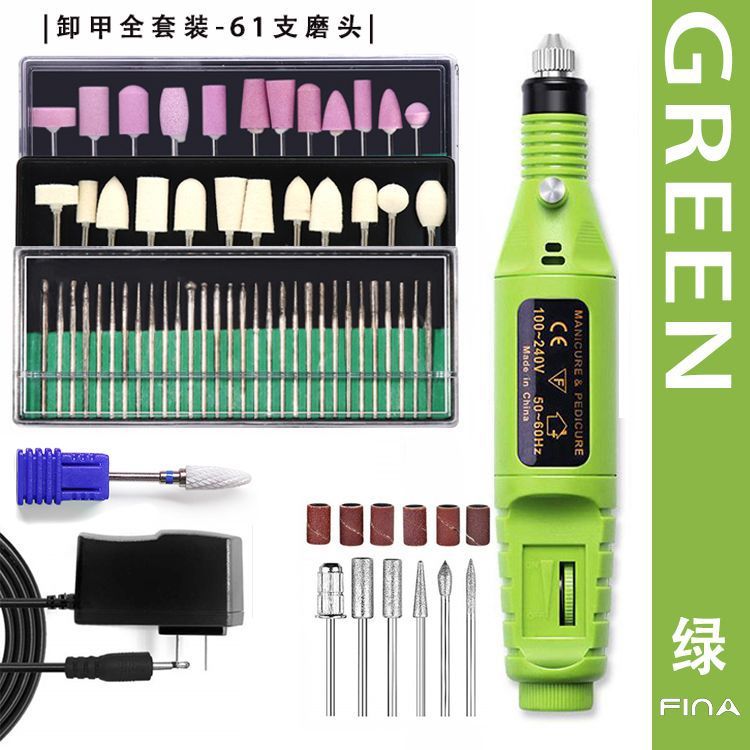 Lijadora de uñas portátil, lijadora de pulido y tallado de uñas, pluma de regulación de velocidad eléctrica, pluma de rectificado de uñas portátil