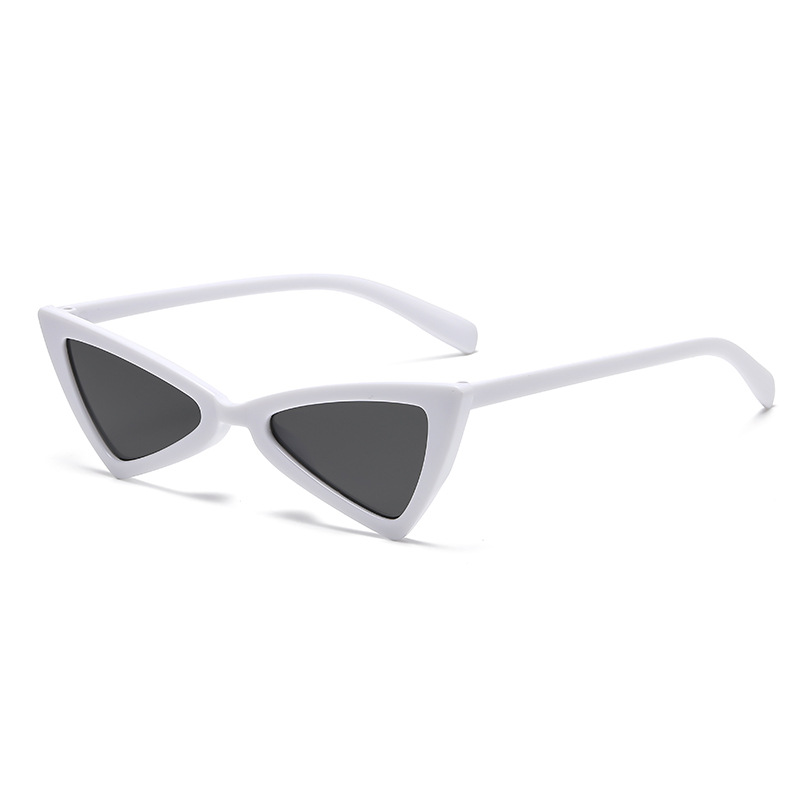 Gafas de Sol Ojo de Gato Triangulares de PC con Protección UV380 para Protección Solar