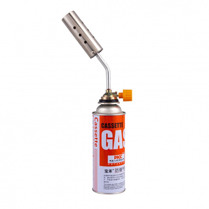 Foreign trade factory cassette gas canister flame gun, small portable baking and barbecue igniter, all-copper spray gun head for cooking Foreign trade factory cassette gas canister flame gun, small portable baking and barbecue igniter, all-copper spray gun head for cooking