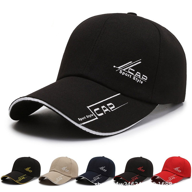 帽子男士韩版时尚棒球帽男春秋软顶鸭舌帽潮牌夏季户外休闲遮阳帽