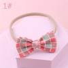 Children's elastic headband, hair accessory suitable for photo sessions with bow for princess, suitable for import, European style