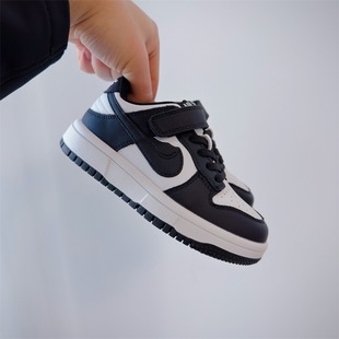 2025 Spring New Children's Shoes Boys Soft Sole Comfortable Sports Casual Shoes Korean Simple All-match Girls AJ Sneakers