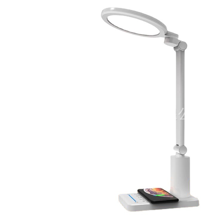 New smart desk lamp wireless charger lighting lamp office lamp bedside lamp fast wireless charger