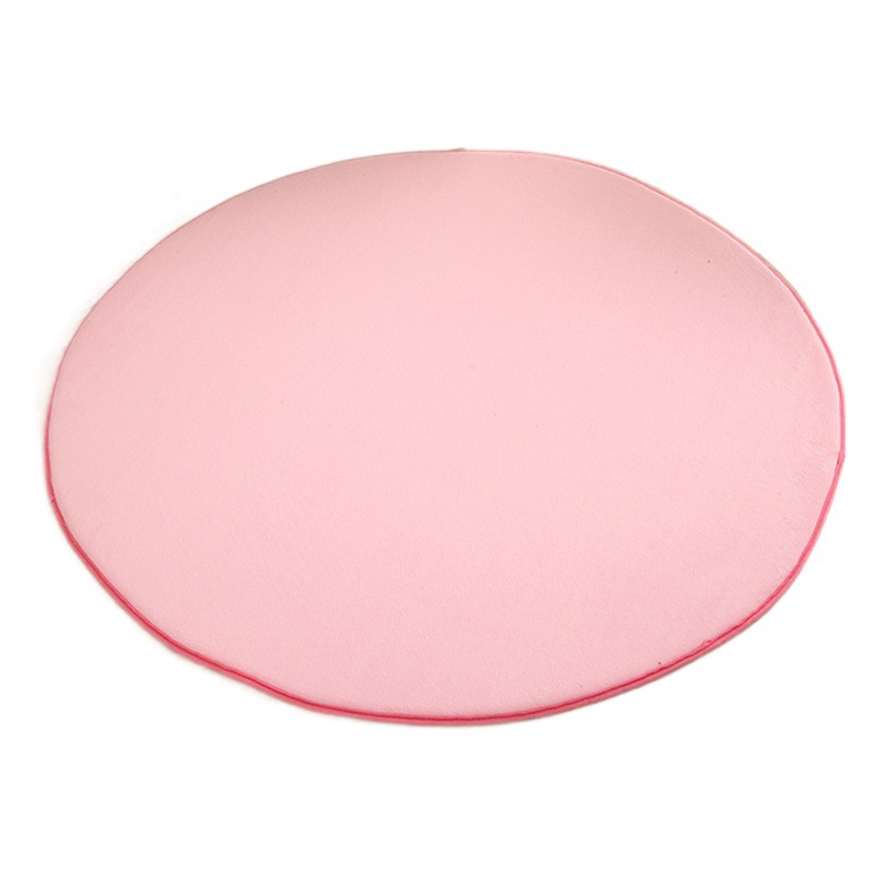 Espesado redondo de coral Alfombra de lana alfombra hexagonal estera de tienda para niños colgando cesta estera Silla de ratán estera