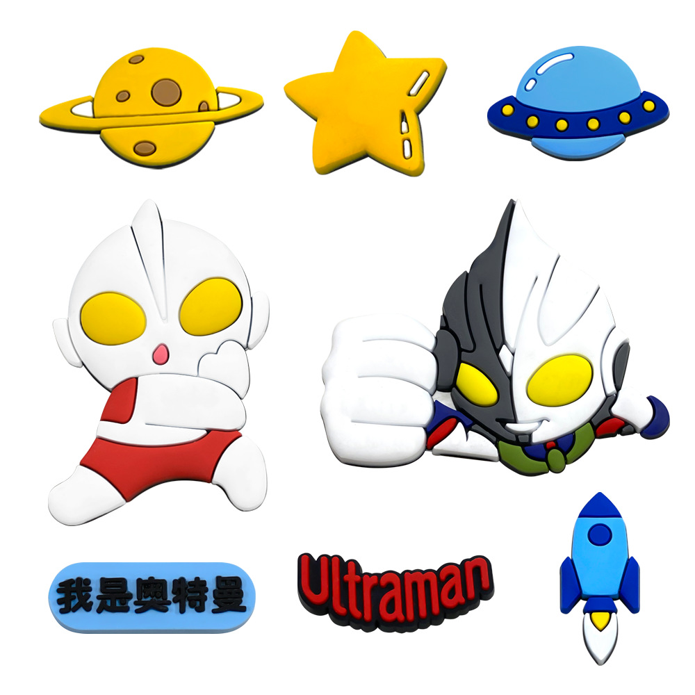 Jequete de combinación de zapatos Hello Kitty botones de flores accesorios de zapatos jibitz 65 pegamento blando PVC Zhibixing