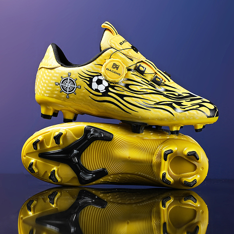 ShoeGlobe Fußball-Sporttrainingsschuhe für Jungen, Spike-Schuhe für Kinder, Grundschule, Export-Schuhe_voghion.com