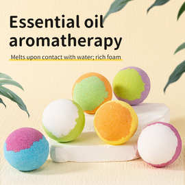 30g泡澡球批发精油浴盐泡泡球便携酒店现货浴盐球跨境Bath Bombs
