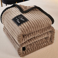 毛毯床单双面绒秋冬铺床保暖珊瑚绒午睡空调毯子宿舍儿童加厚绒毯