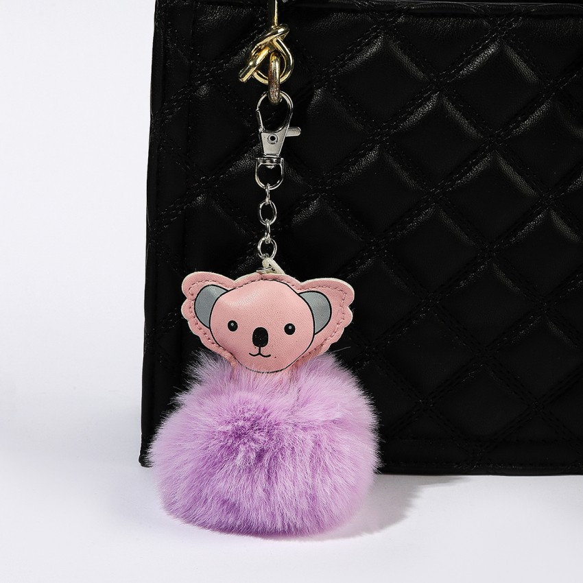 25g Weight Lobster Trigger Clasp Closure Clasp Closure Type Keychain Classification 1 Piece Quantity Holiday, Daily Occasion Imitation fur, Alloy Material Animal Pattern Unisex Gender Cartoon Style, Cute Style 1 Piece Cartoon Style Cute Animal Imitation Fur Alloy Unisex Lobster Trigger Clasp Closure Keychain 4