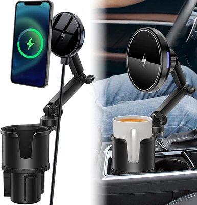 New Product Magsafe15W Car Car phone holder - second-generation-water-cup-holder-wireless-charging