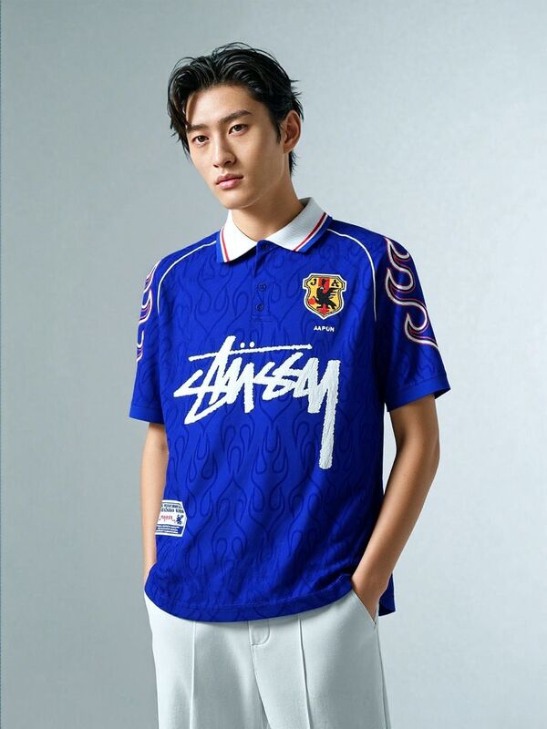 Stussy ブラジル 日本ジャージ フラメンゴ イタリア イングランド ポルトガル ドイツ サッカーユニフォーム タイ版|undefined