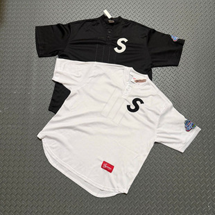 �羳��ƷSUP 26FW S Logo��ĸ�̽�����W�۶���T����Ů������tee