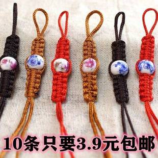 Handmade Teapot Rope for Kung Fu Tea Ceremony, Purple Clay Teapot Lid Rope, Teapot Strap, Teacup Rope, Teapot Binding, Free Shipping