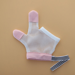 Baby physical anti -eating hand gloves Thumb, baby eats hands, children quit hand addictive children biting fingers gloves