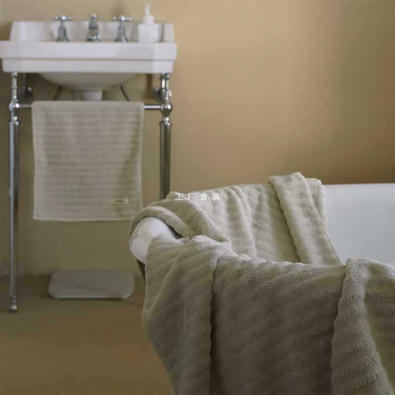 XYT Japanese Xinjiang Long-staple Cotton Towel Household Pure Cotton Children's Face Washing Plain Face Towel Adult Absorbent Bath Towel