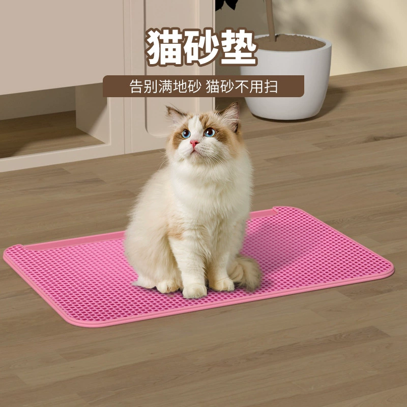 Двухслойный фильтр EVA Cat Sands можно мыть водой, чтобы предотвратить вывление кошачьего туалета